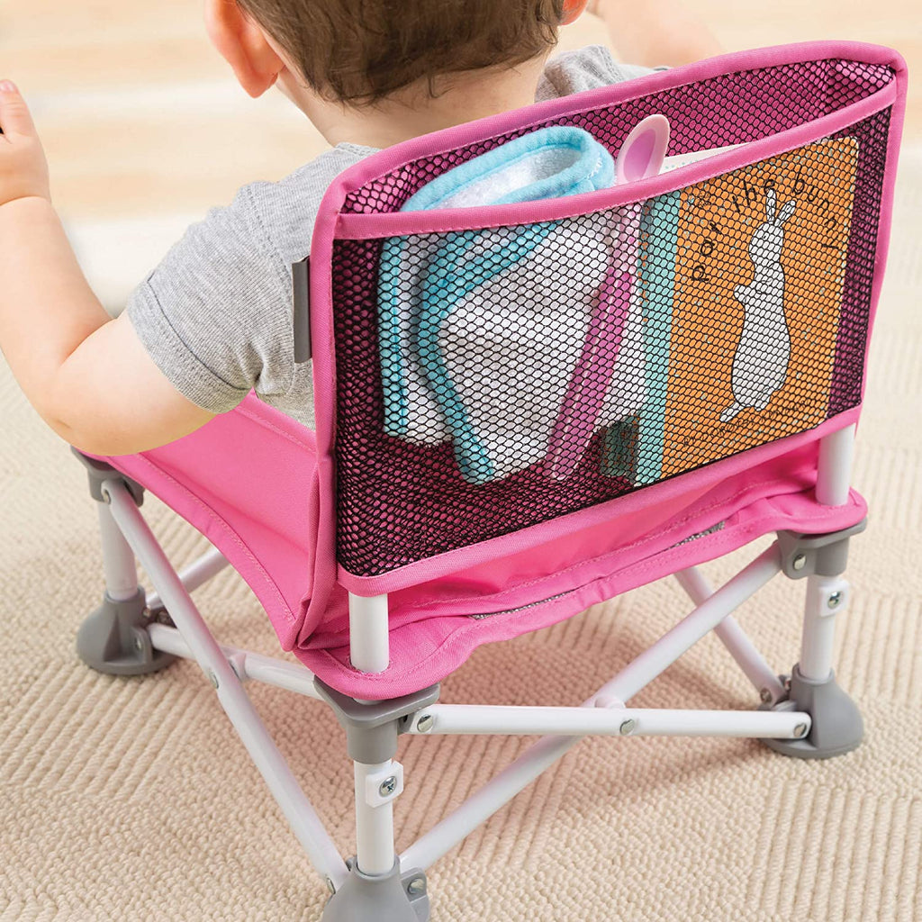 Summer Infant Pop N Sit Portable Booster Pink 6M+
