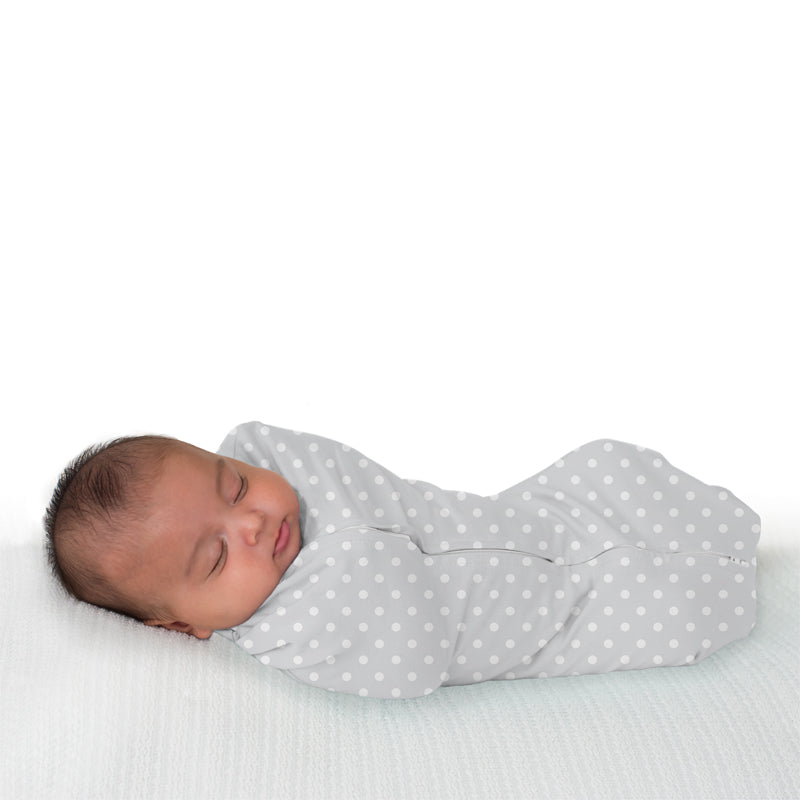 Summer Infant Pod Grey and White Print 2Pk Grey Age-Newborn & Above