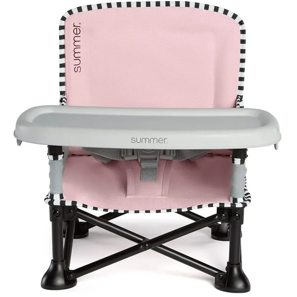 summer infant chair pink Summer Infant Pop N Sit Booster Light Pink 6M+