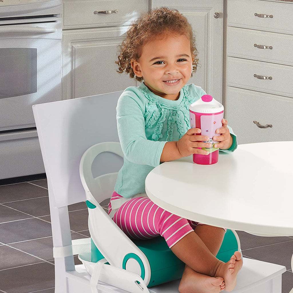 Summer Infant Sit N Style Booster Seat Teal Teal Age-6 Months & Above