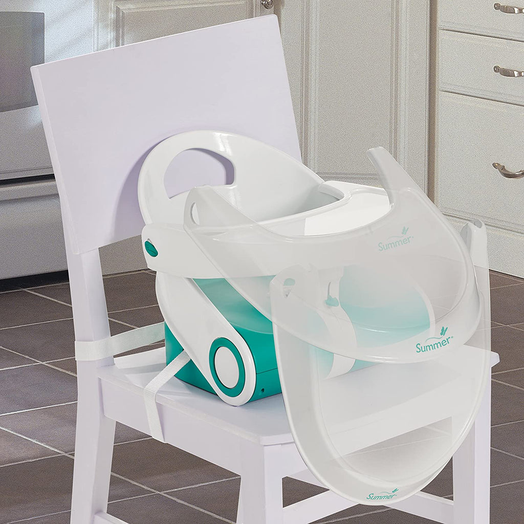 Summer Infant Sit N Style Booster Seat Teal Teal Age-6 Months & Above