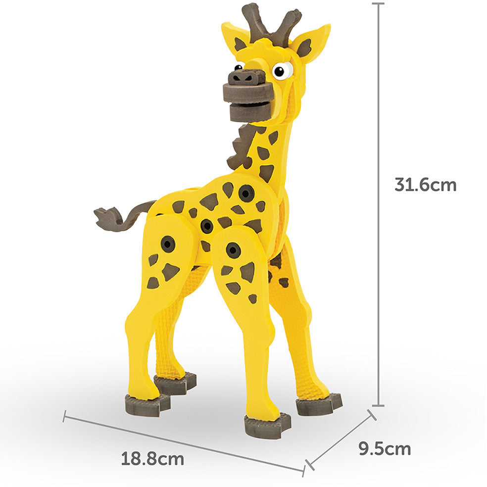 Sunta DIY Play Foam Building Toy Giraffe Age-3 Years & Above