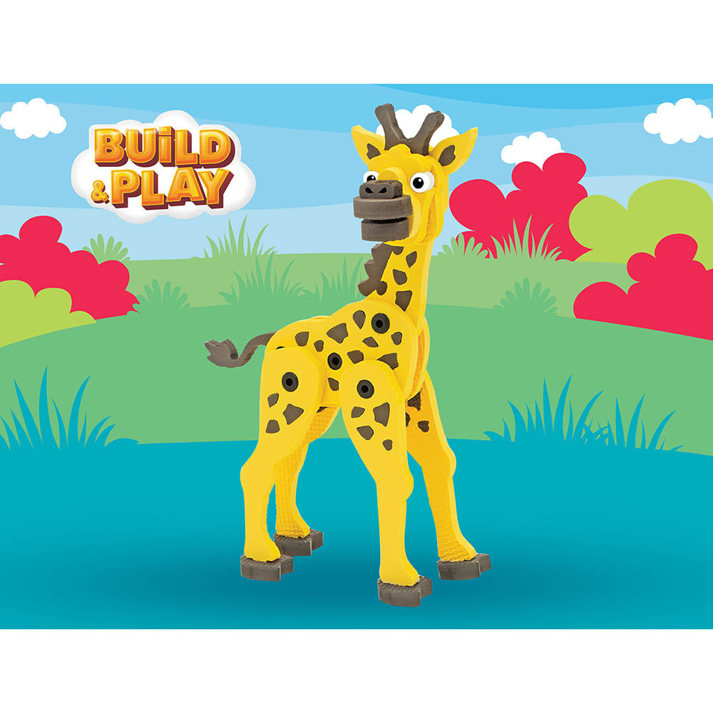 Sunta DIY Play Foam Building Toy Giraffe Age-3 Years & Above