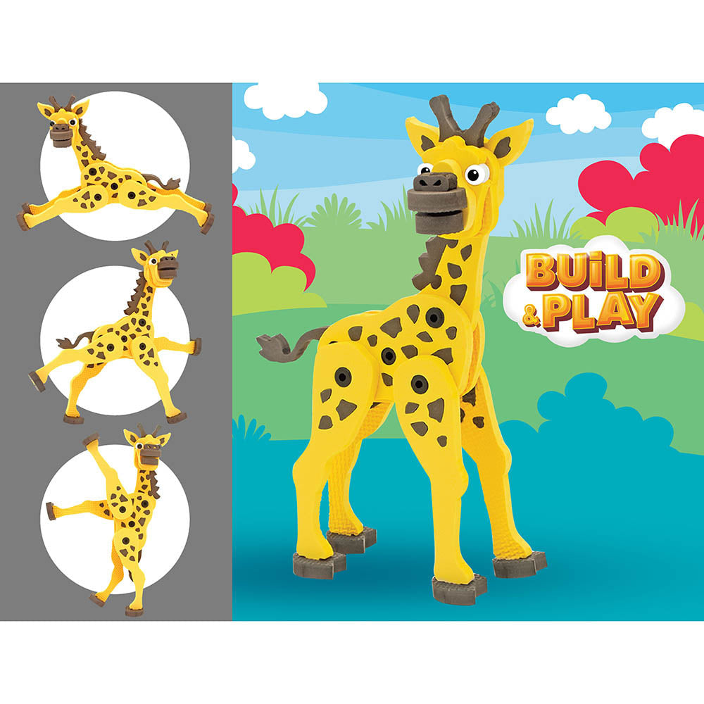 Sunta DIY Play Foam Building Toy Giraffe Age-3 Years & Above