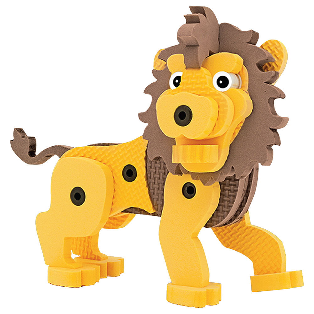 Sunta DIY Play Foam Building Toy Lion Age-3 Years & Above