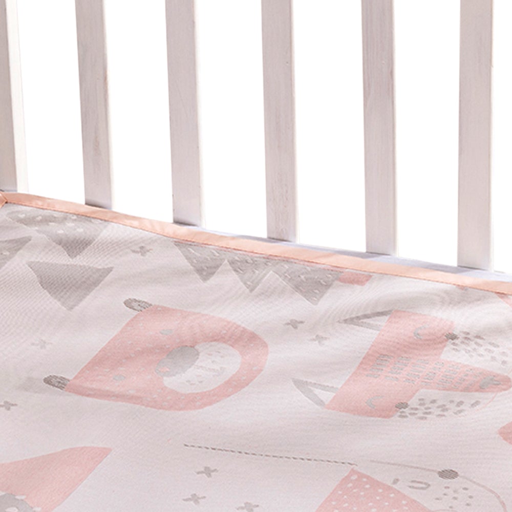 Sunveno Baby Mattress Protector Multipurpose Mat-Pink-L Unisex