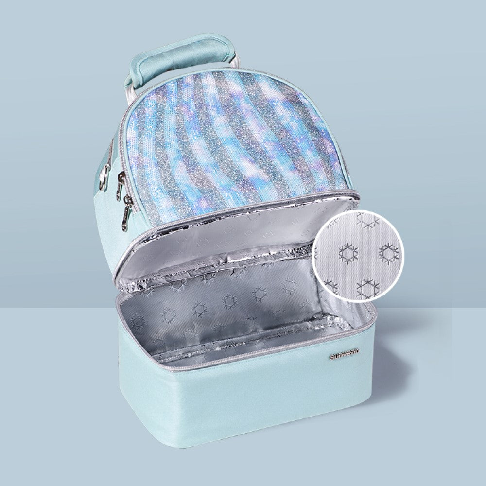 Sunveno Insulated Lunch Bag Sparkle Blue Age- Newborn to 36 Months