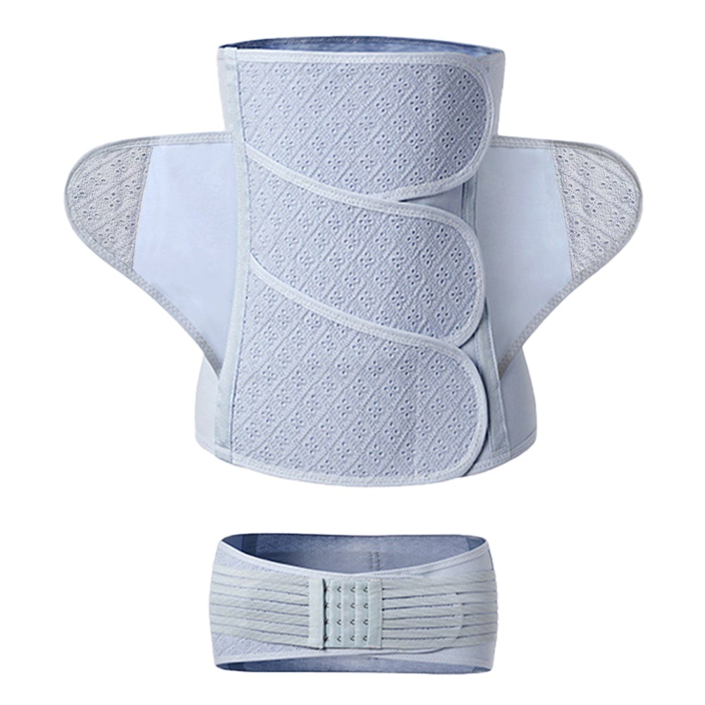 Sunveno Breathable Postpartum Abdominal Belt-Blue-L Girl