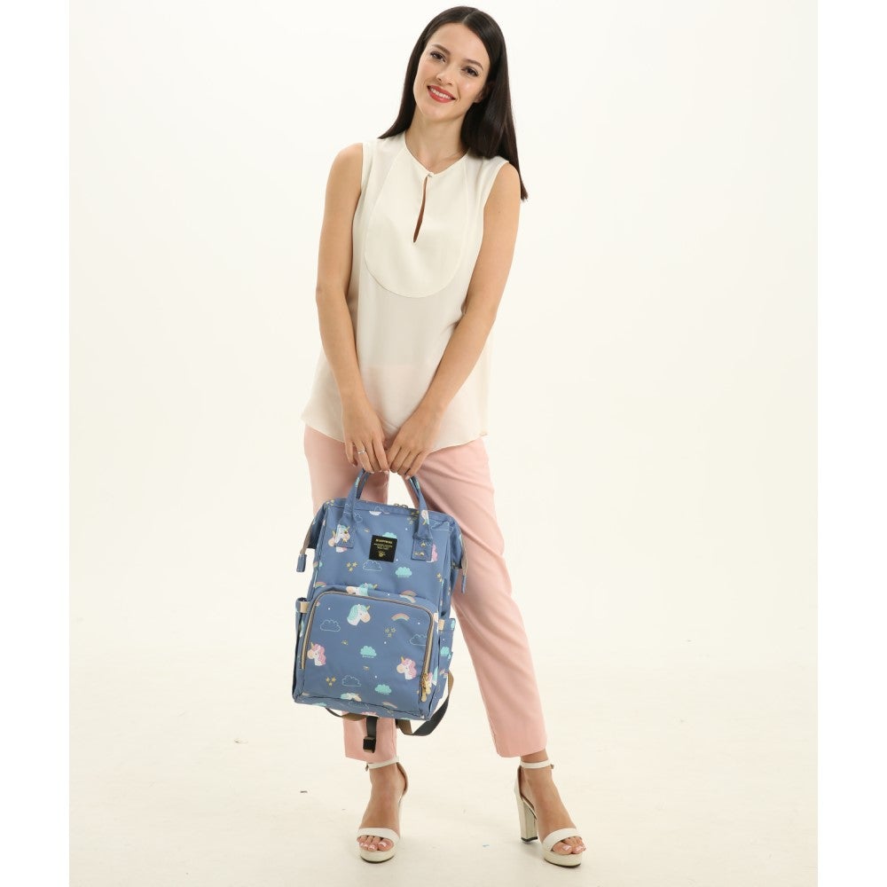 Sunveno Diaper Bag - Unicorn Blue Unisex