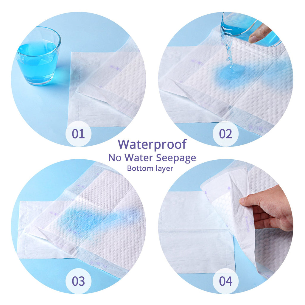 Sunveno Disposable Absorbent Changing Mat - Pack Of 20Pcs - White Unisex