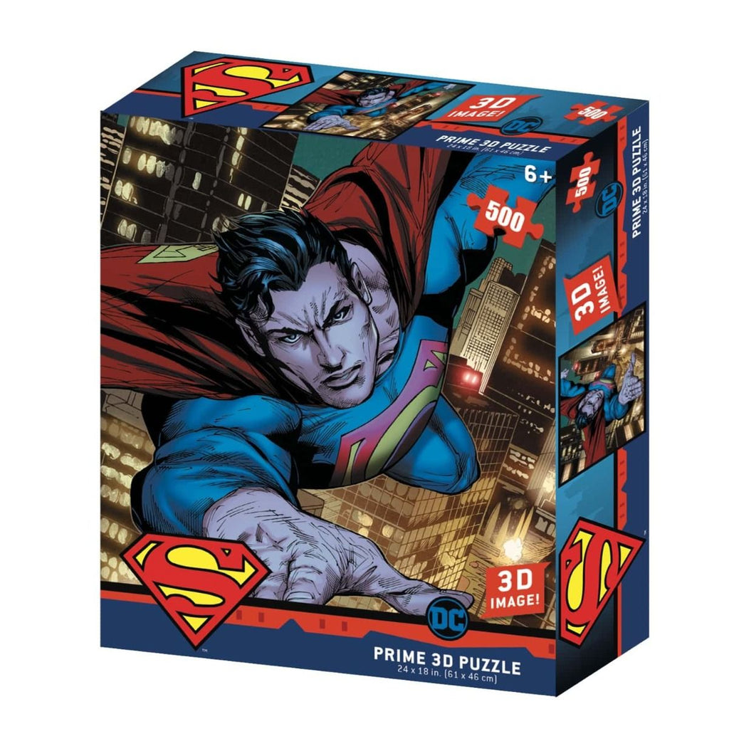 Superman Flying  500 Pieces 3D Puzzles Age-6 Years & Above