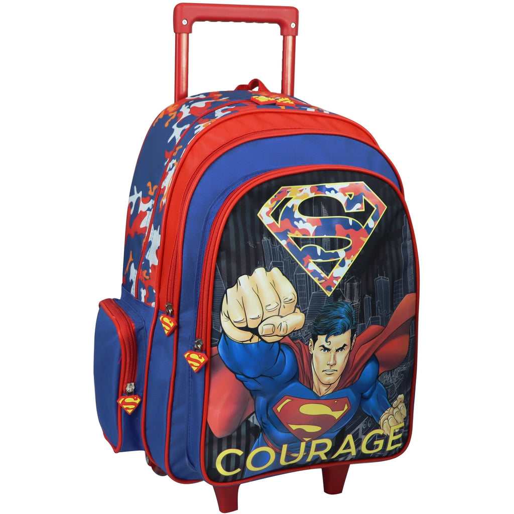 Superman Attack 18-inch Trolley bag Age-9 Years to 12 Years