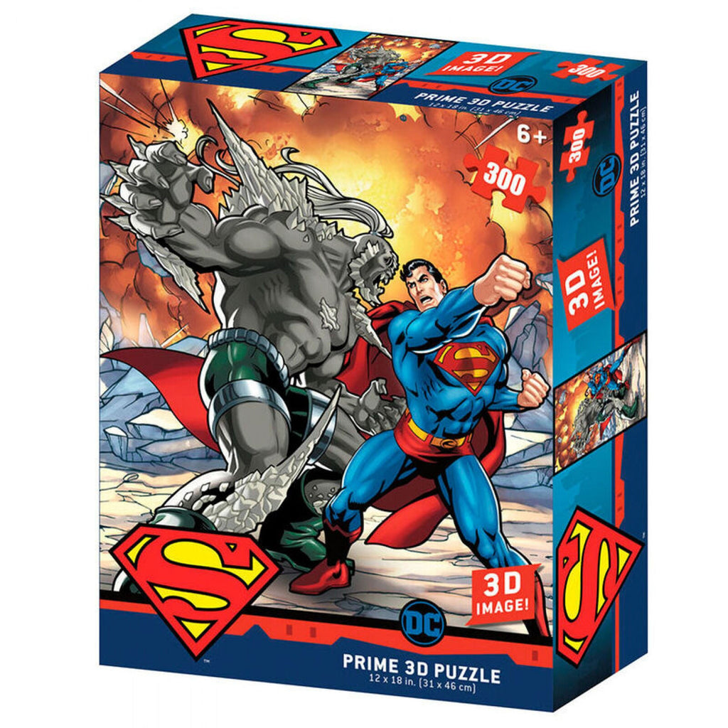 Superman Vs Doomsday 300 Pieces 3D Puzzles Age-6 Years & Above