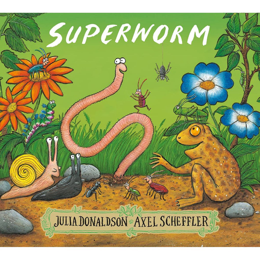 Superworm - Julia Board Book  Age-3 Years & Above
