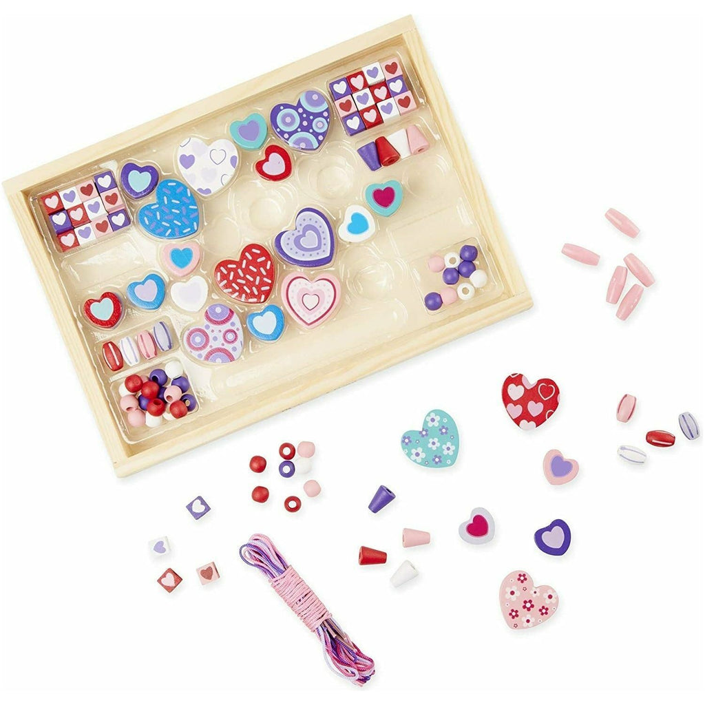 Melissa and Doug Sweet Hearts Bead Set Age 4Y+
