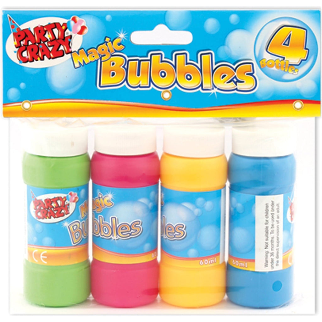 Pibi 4 Tubs Of 60Ml Magic Bubbles Age- 3 Years & Above