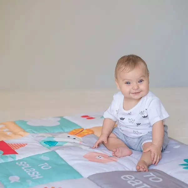TAF Toys I Love Big Mat – Soft Colors 12175 Multicolor Age-Newborn & Above
