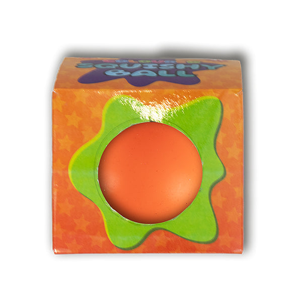 Hoot Squishy Ball 8Cm Assorted Colours Cdu Age-3 Years & Above