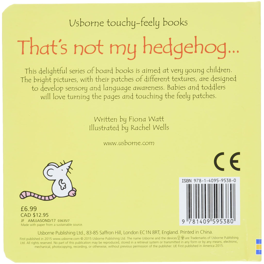 That's not my hedgehog… by Fiona Watt