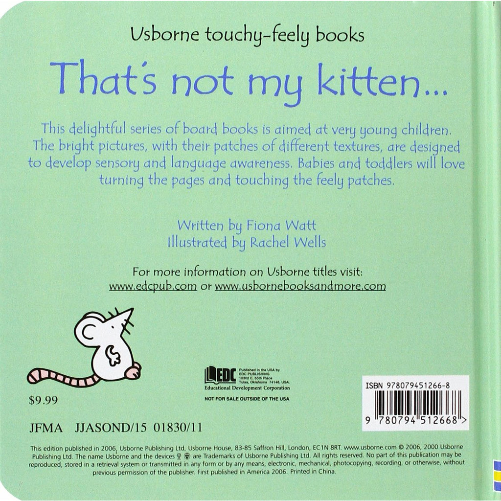 That's not my kitten... by Fiona Watt