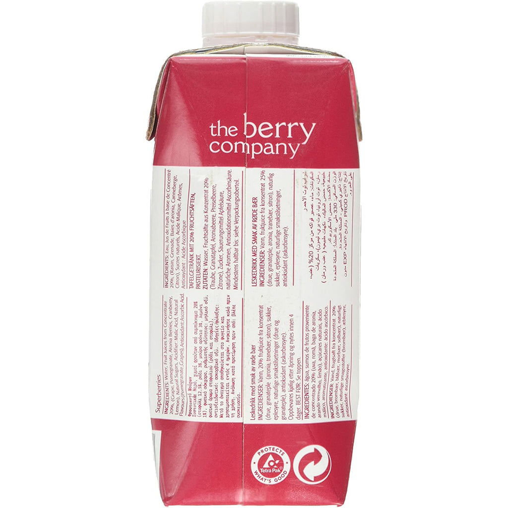 The Berry Company Superberry Red Juice 330ml