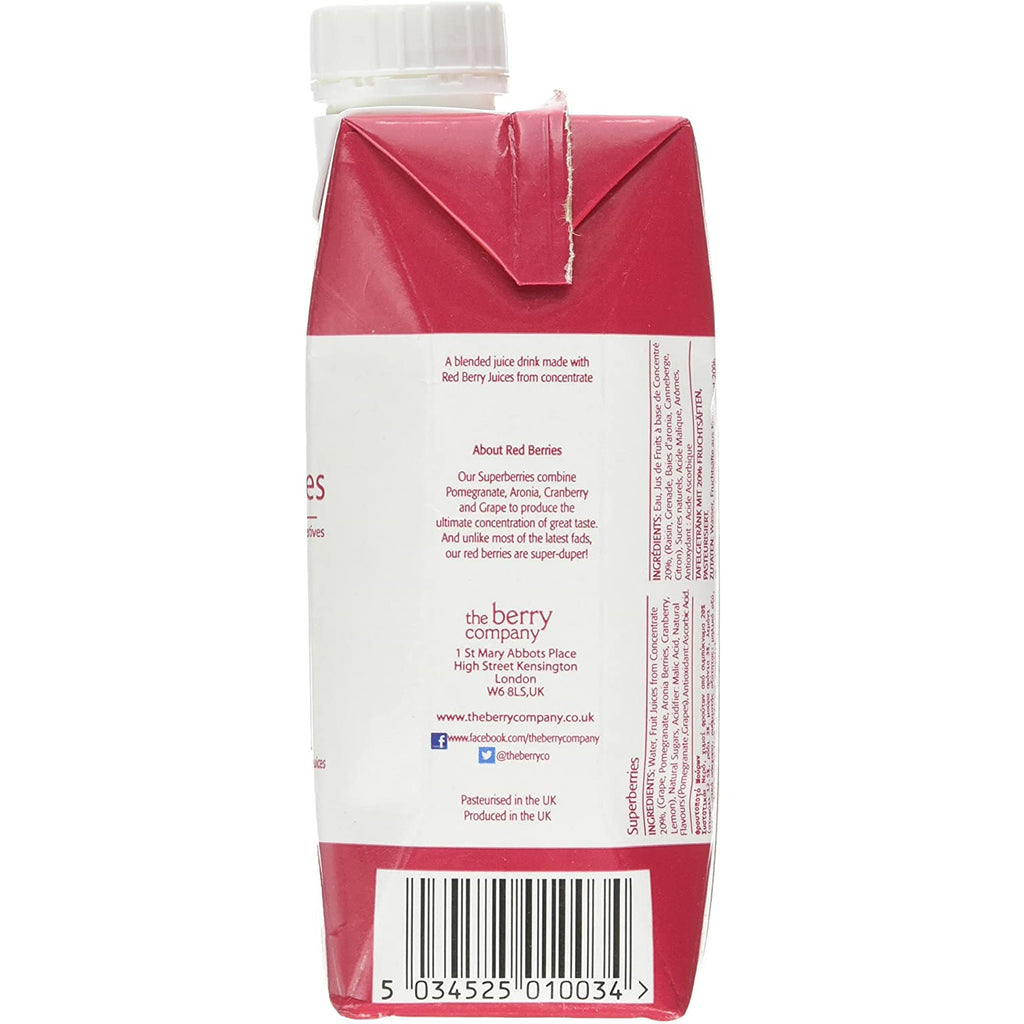 The Berry Company Superberry Red Juice 330ml