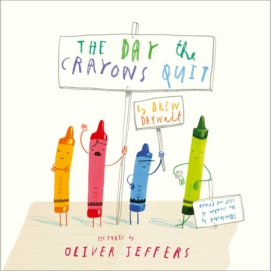 The Day The Crayons Quit by Drew Daywalt - Boardbook