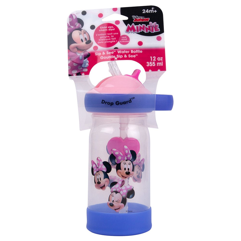 The First Years Minnie Sip & See Water Bottle 24M+