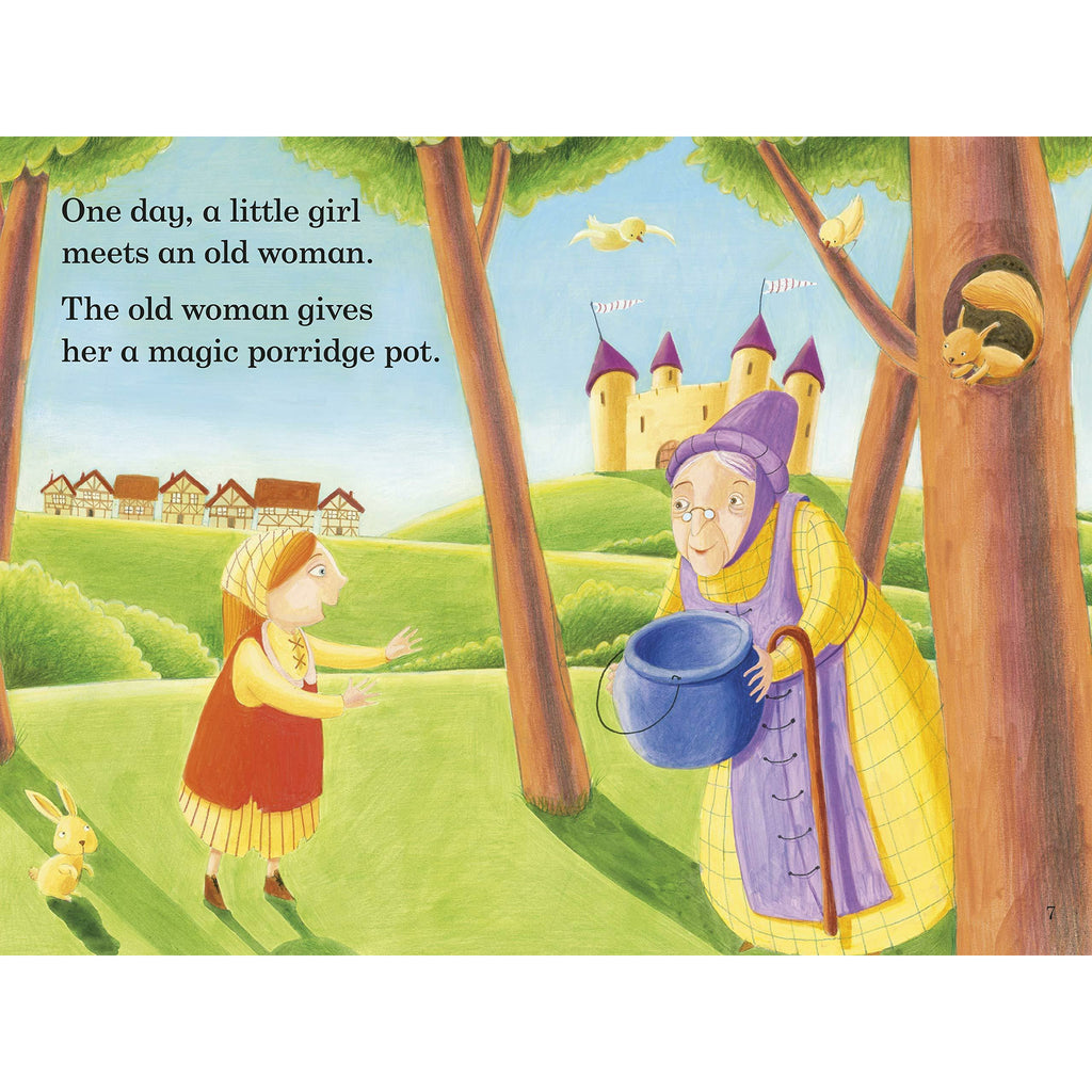 The Magic Porridge Pot Level 1 Paperback 