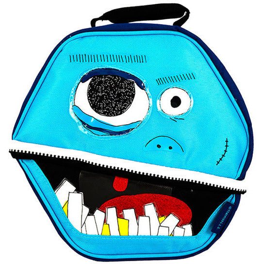 Thermos Fun Faces Novelty Hexagon Lunch Kit Blue Age-3 Years & Above