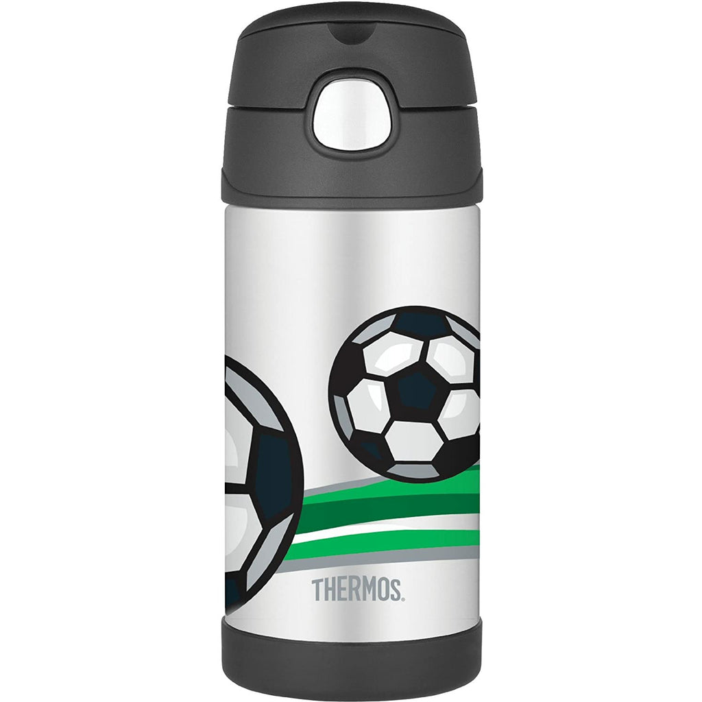 Thermos Funtainer Stainless Steel Hydration/Water Bottle Football 355 Ml 4Y+