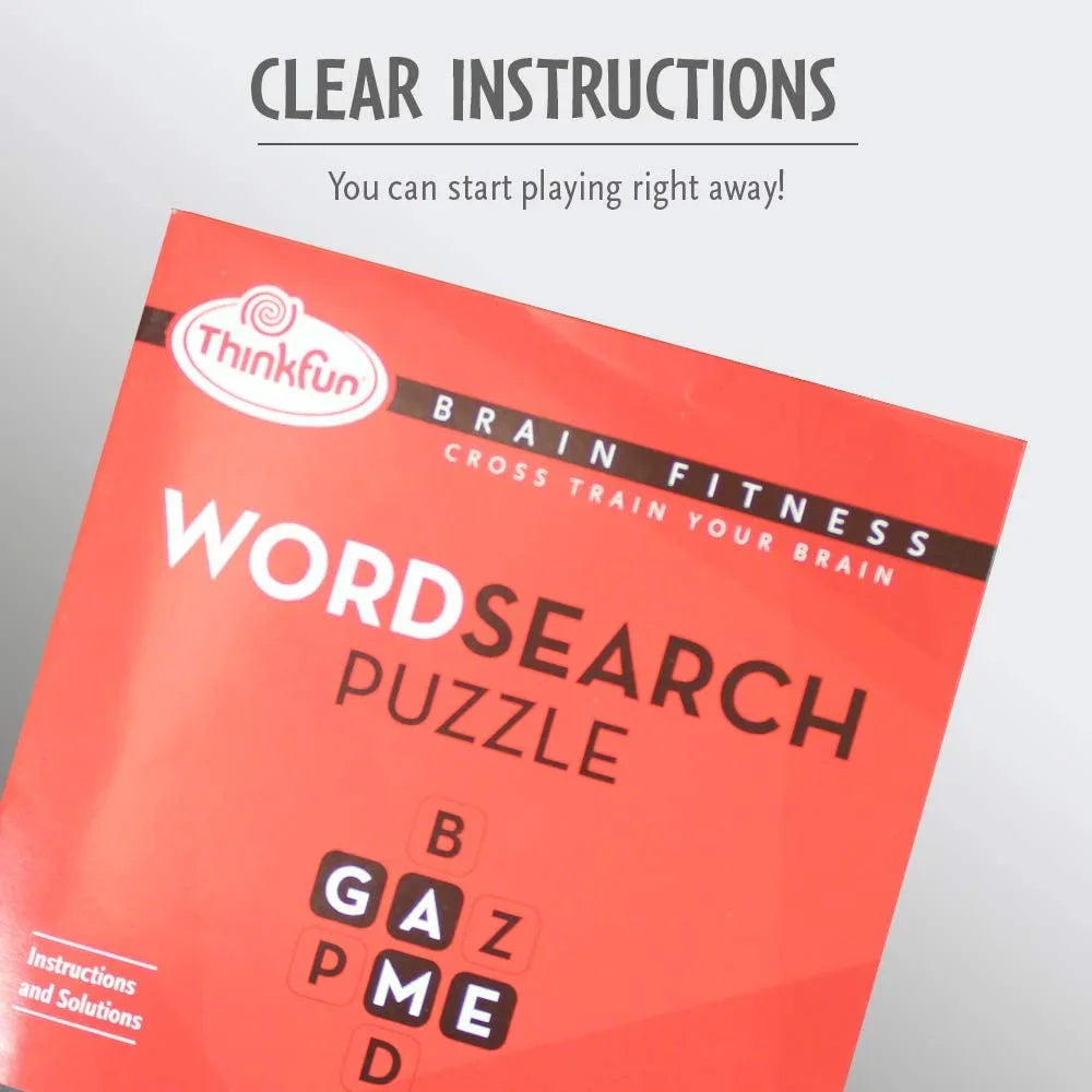 Thinkfun Brain Fitness - Word Search Age 12Y+ - Peekaboo