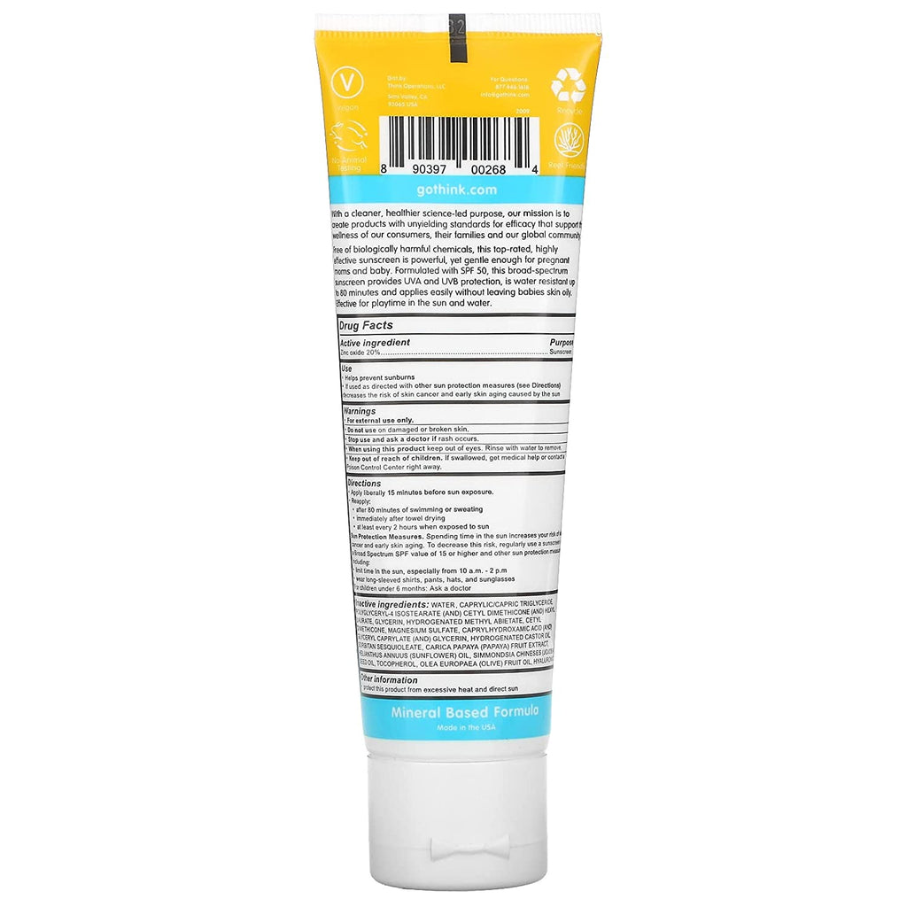 Thinkbaby SPF 50 Baby Sunscreen 89 Ml Age- 12 Months & Above