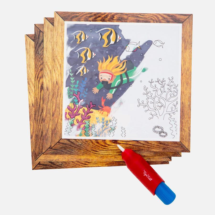 Tiger Tribe Magic Painting World - Ocean Age 1Y+
