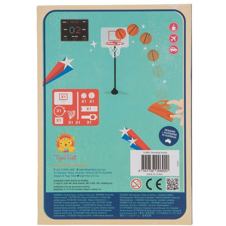 Tiger Tribe Shooting Hoops - Basketball Games Age 5Y+