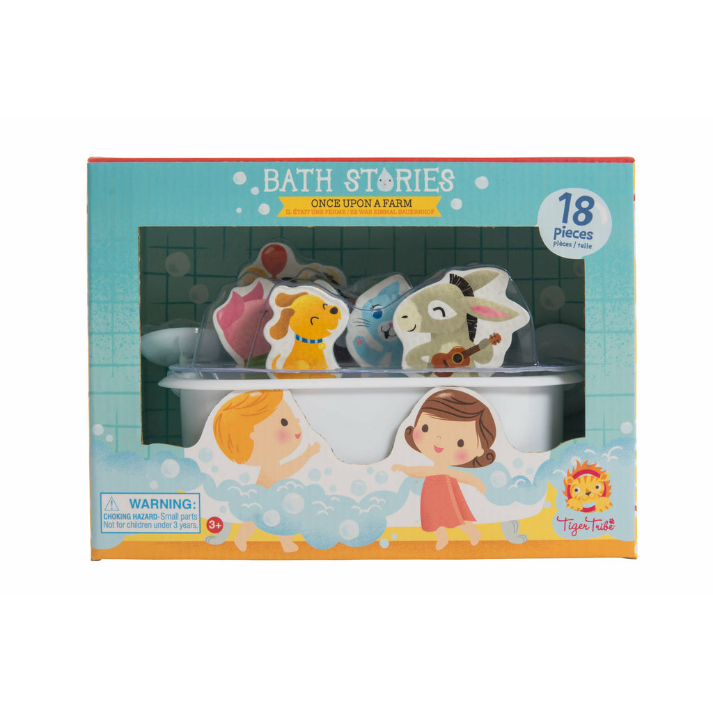 Tiger Tribe Bath Stories - Once Upon a Farm Multicolor Age-3 Years & Above