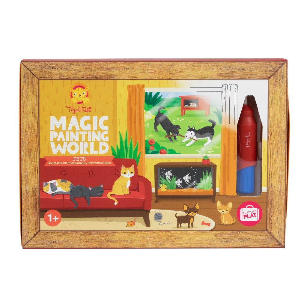 Tiger Tribe Magic Painting World - Pets Multicolor Age-12 Months & Above