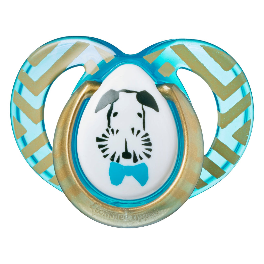 Tommee Tippee 2X 6 18 Moda Soother for Boys Multicolour Age 6 Months & Above