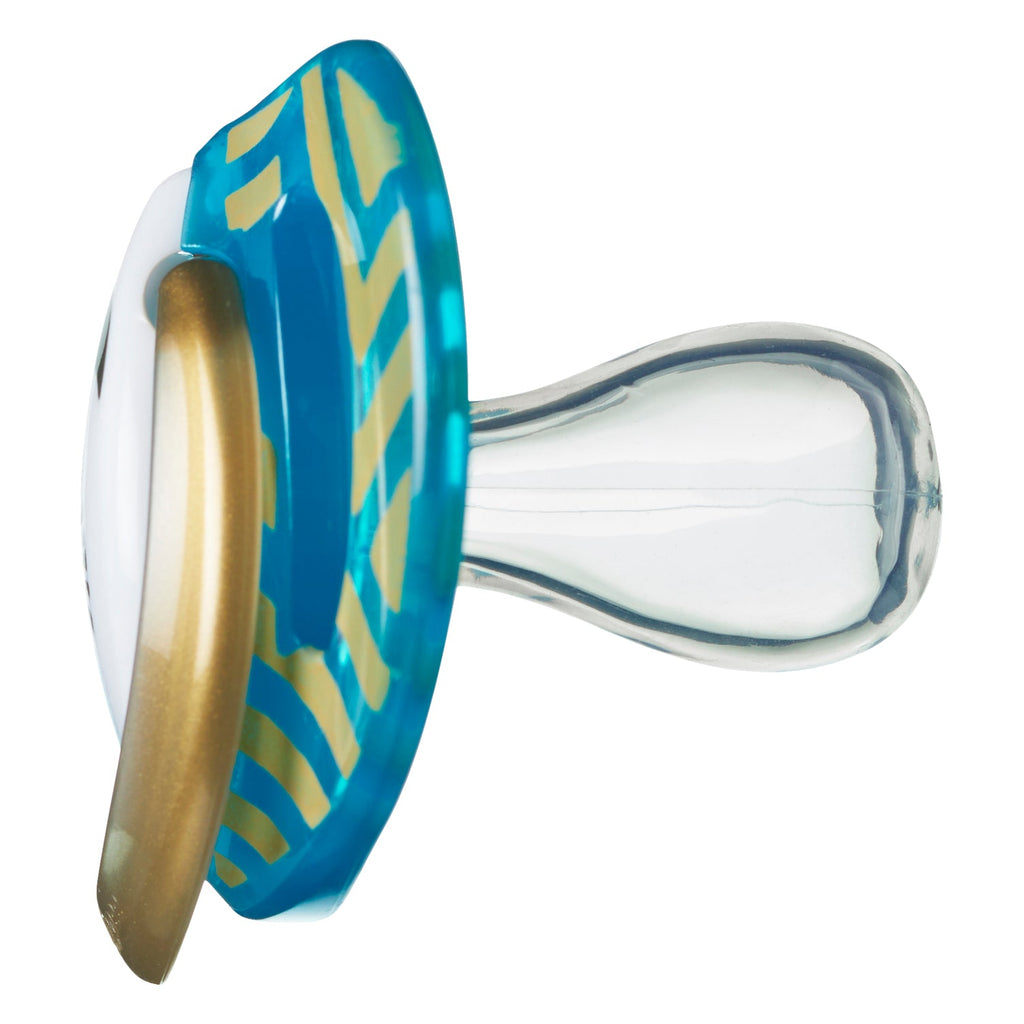 Tommee Tippee 2X 6 18 Moda Soother for Boys Multicolour Age 6 Months & Above