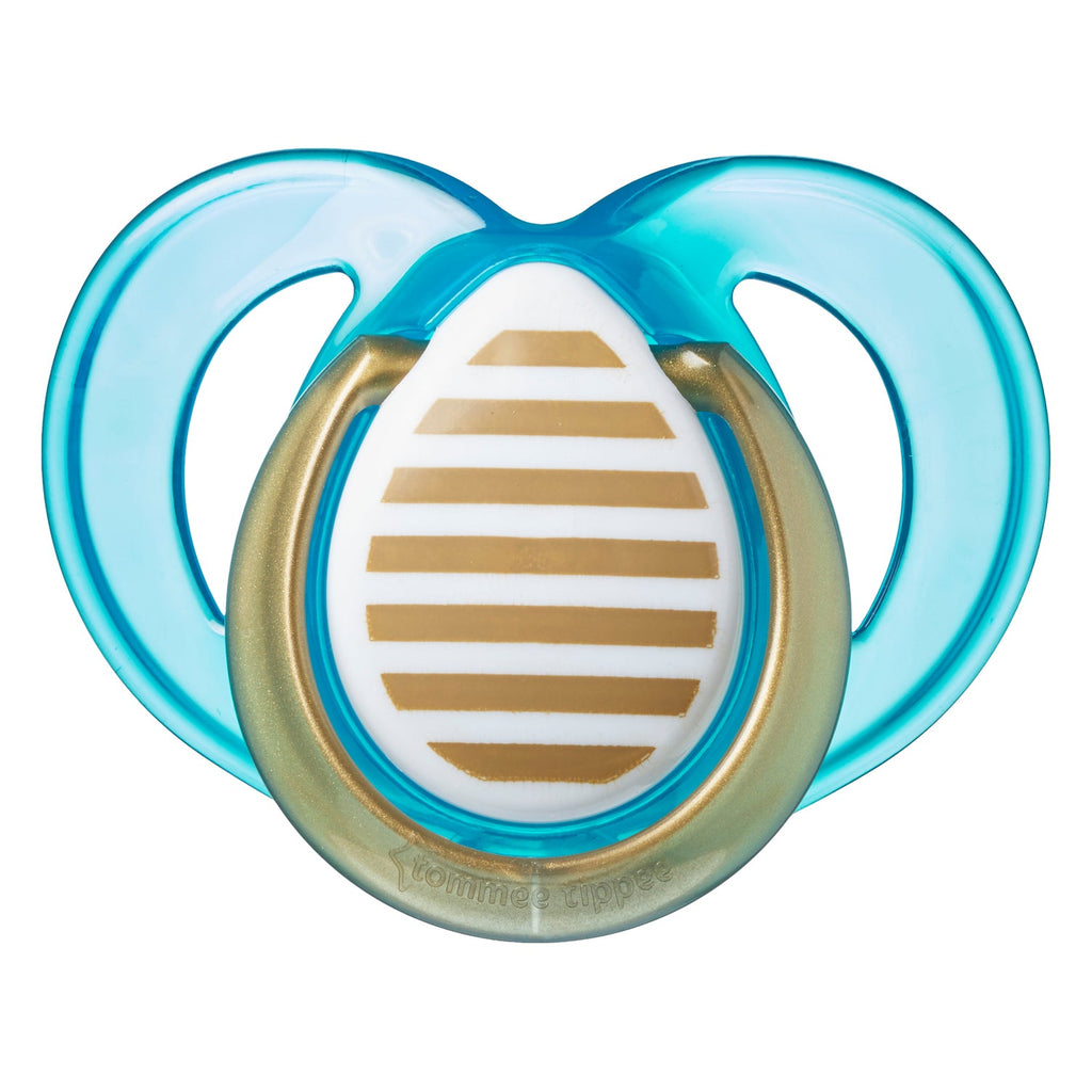 Tommee Tippee 2X 6 18 Moda Soother for Boys Multicolour Age 6 Months & Above