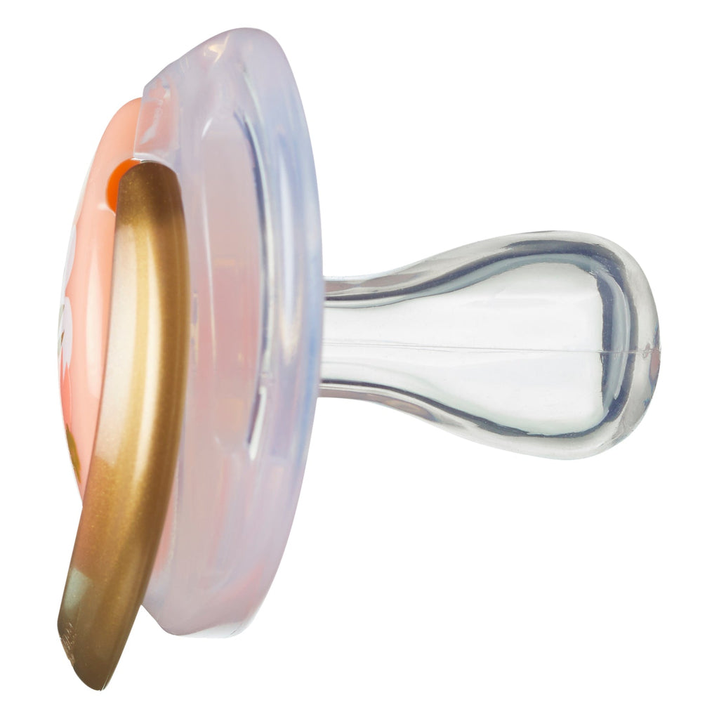 Tommee Tippee 2X Moda Soothers for Girls Multicolour Age Newborn to 6 Months
