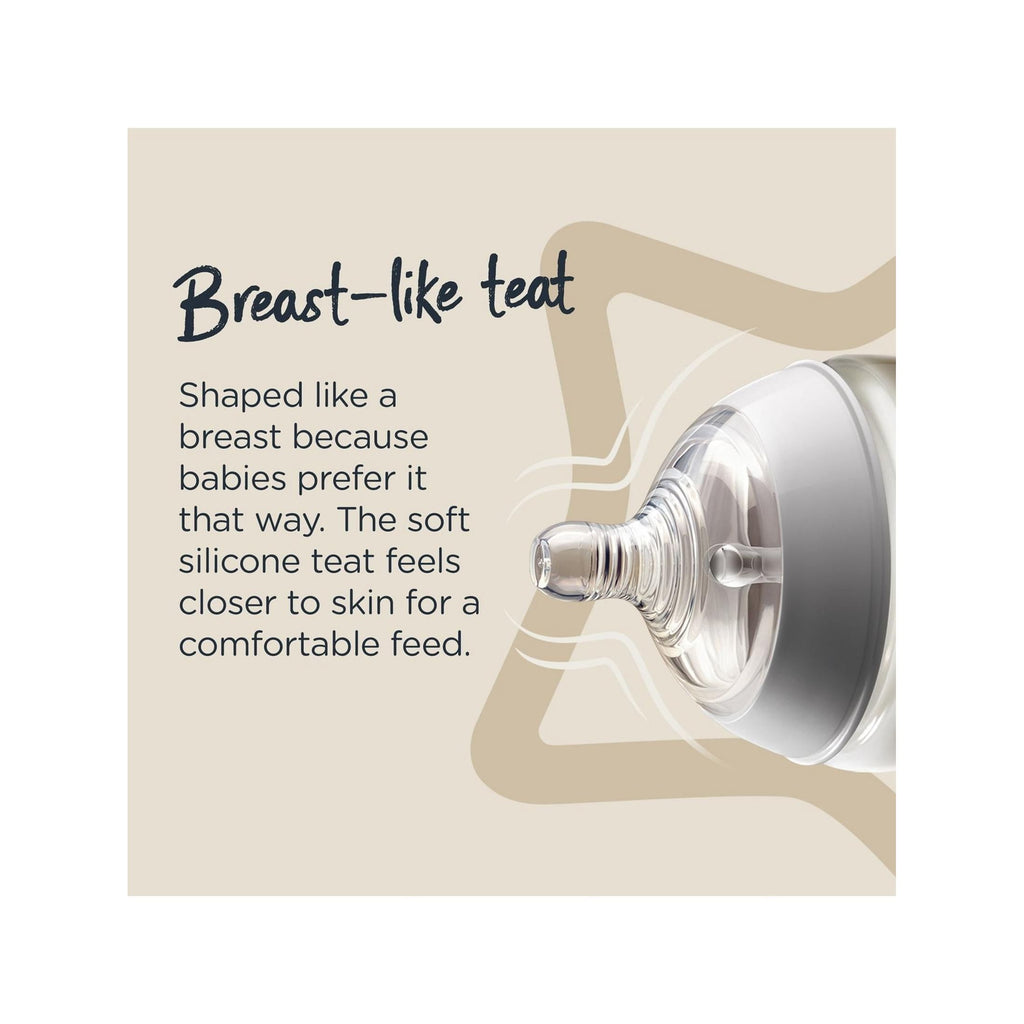 Tommee Tippee Closer to Nature Bottles Pack of 3 260 Ml Jungle Pink Age- Newborn & Above