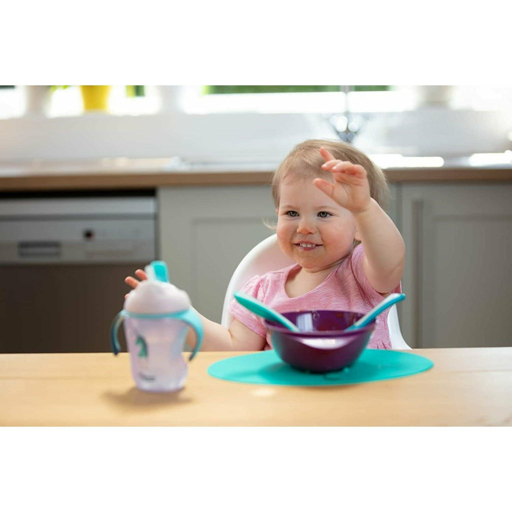 Tommee Tippee Easy Drink Straw Cup, 230 Ml Blue/Pink Age-6 Months & Above