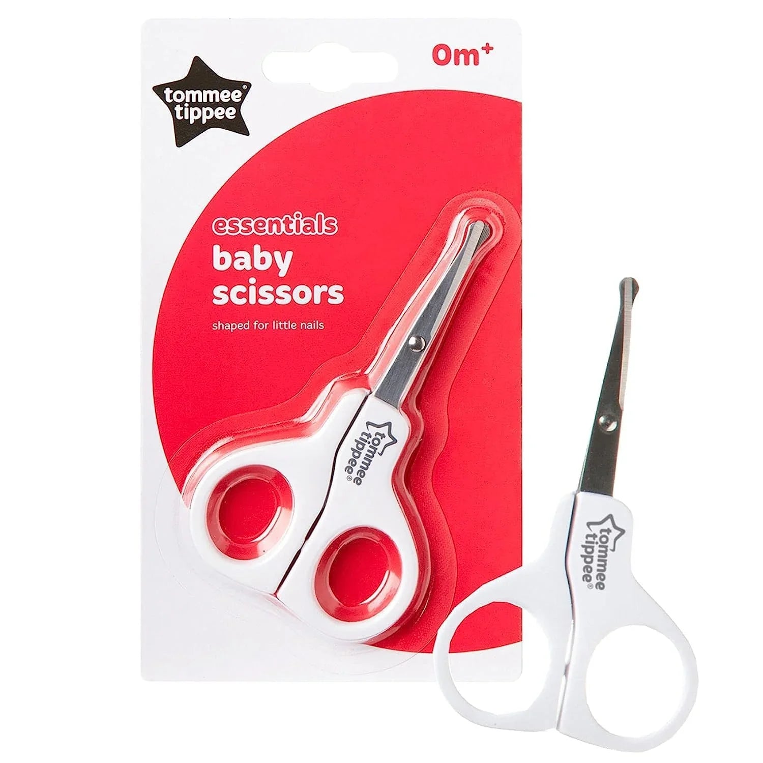 Tommee Tippee Essential Baby Scissors Multicolour Age Newborn & Above