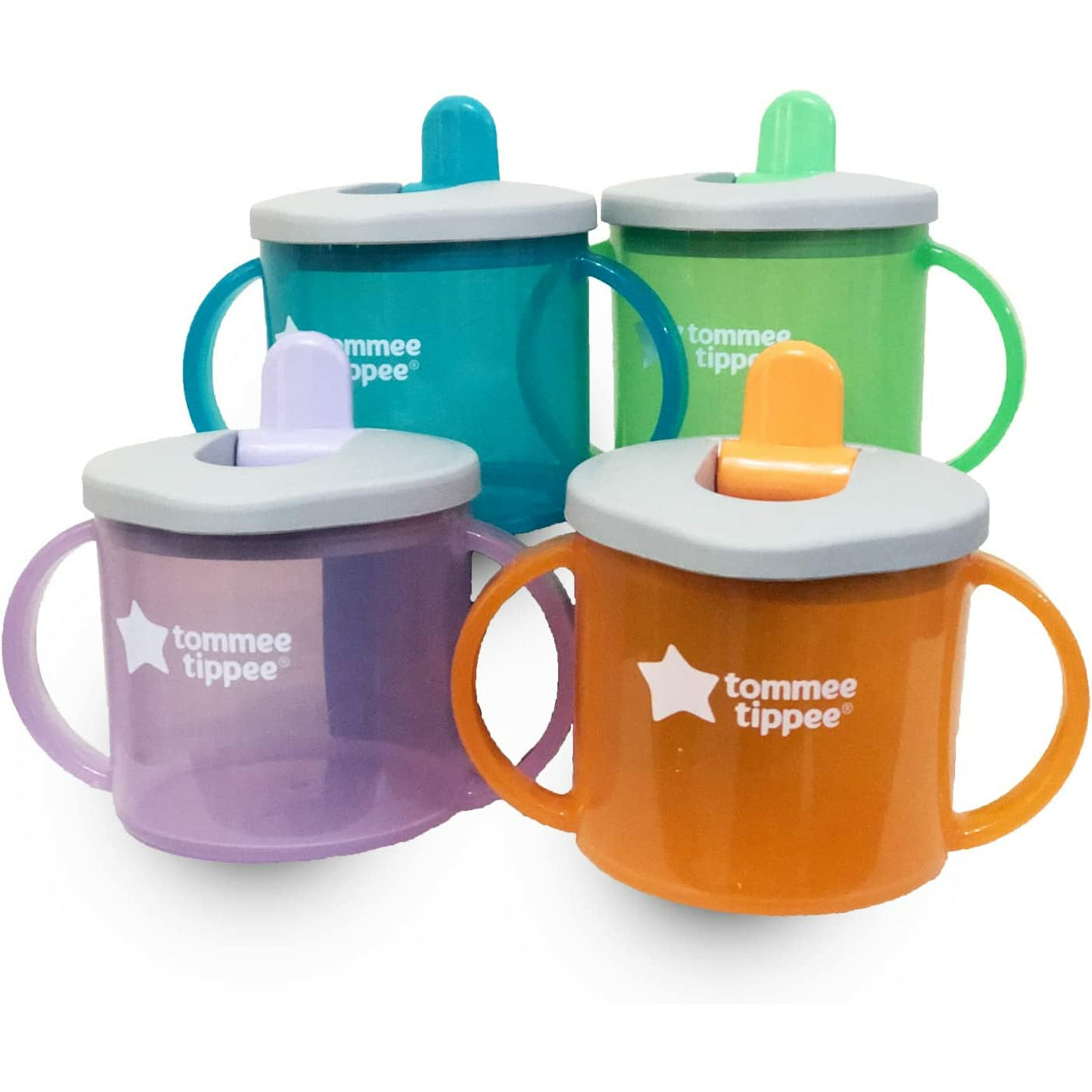 Tommee Tippee Essential Free Flow First Cup Assorted 190ml 4m