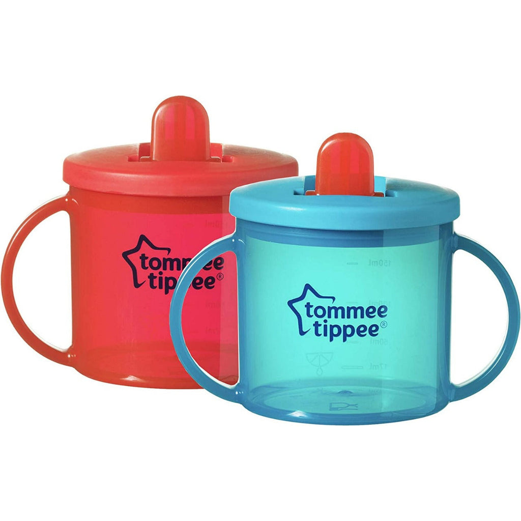 Tommee Tippee Essential Free Flow First Cup Assorted 190ml 4m+