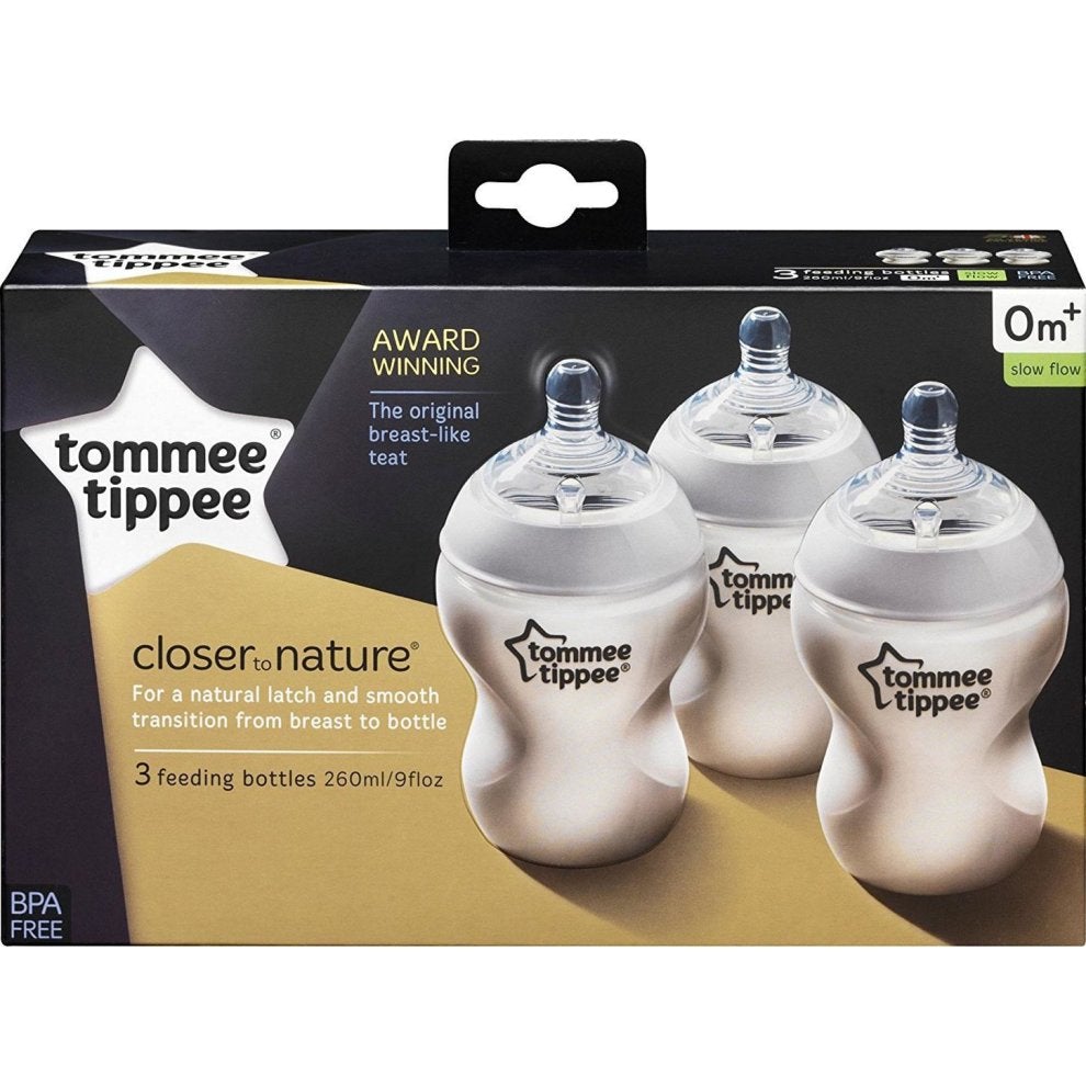 Tommee Tippee Feeding Bottle 3 Pack 260ml