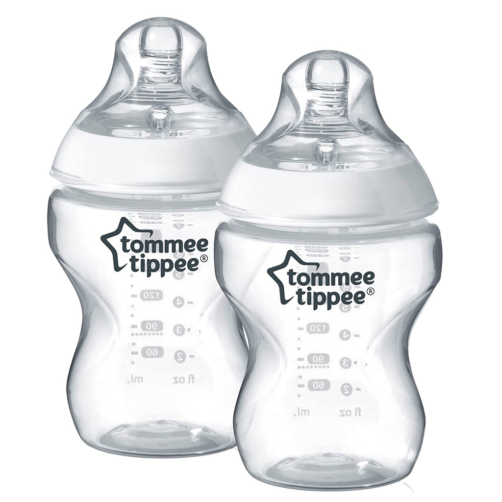 Tommee-Feeding-Closer-to-Nature-Bottles-2-x-260-ml-Unisex
