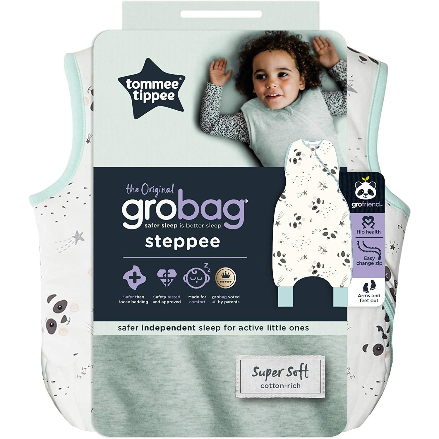 Baby Sleeping Gro Bag Steppee Tommee Tippee Grobag Steppee TOG