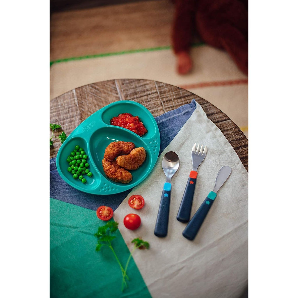 Tommee Tippee Grown Up 1St Cutlery Set of 3 Multicolour Age 12 Months & Above